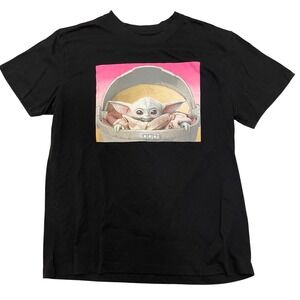 Star Wars The Mandalorian Baby Yoda Graphic‎ Print T-Shirt Men's Size XL